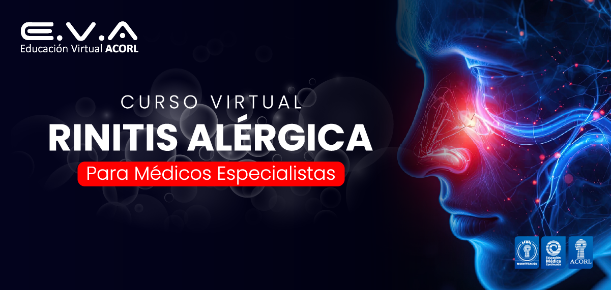 Tarjeta del curso: Rinitis alérgica para médicos especialistas
