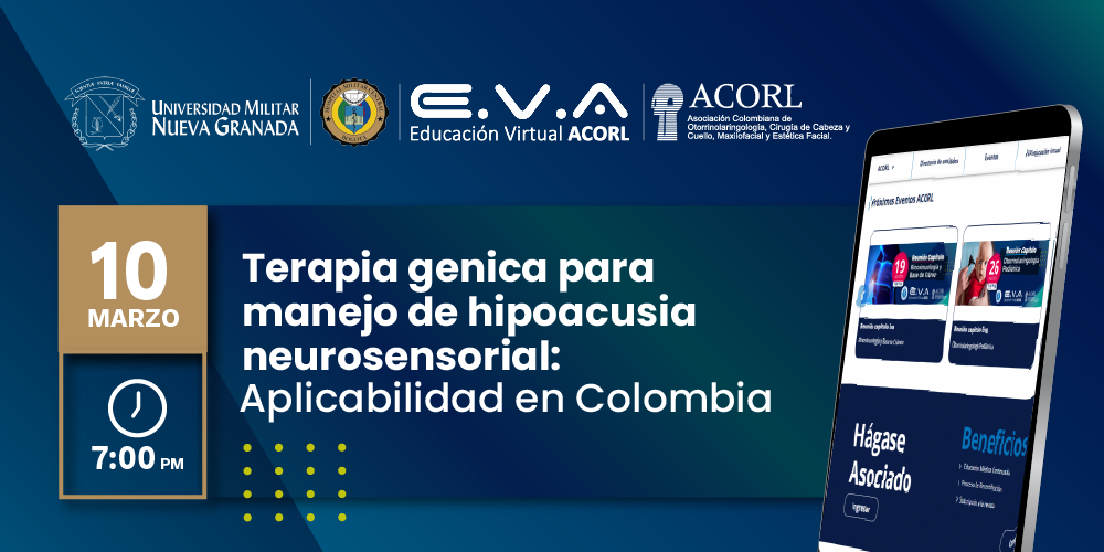 Banner del seminario web: 136. Reunión Académica Universidad Militar Nueva Granada