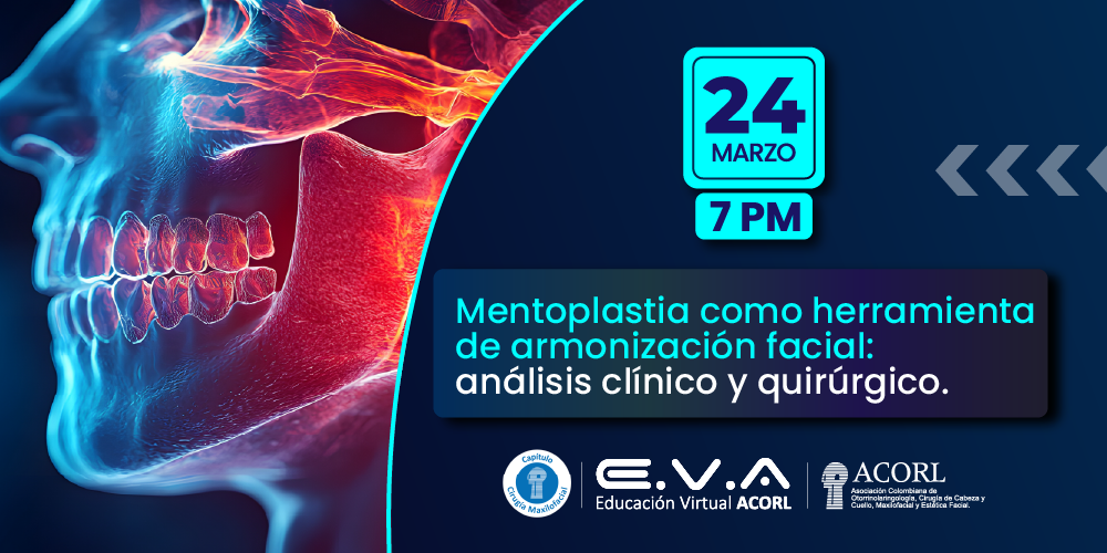 Banner del seminario web: 137. Reunión Capítulo Cirugía Maxilofacial