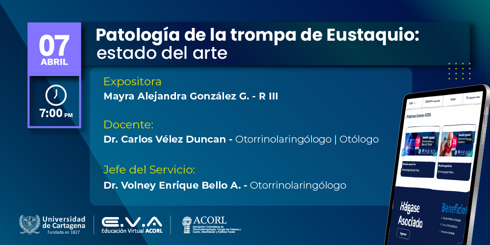 Banner del seminario web: 139. Reunión Académica Universidad de Cartagena