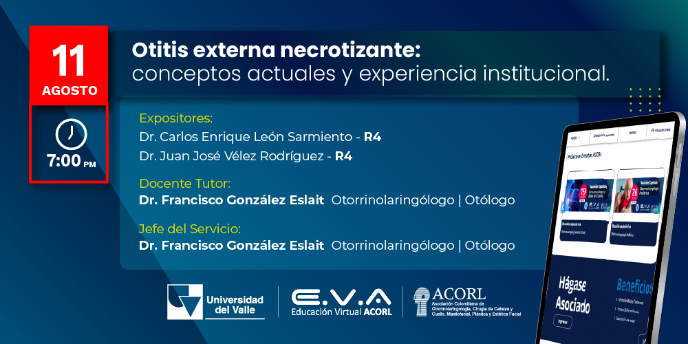 Banner del seminario web: 149. Reunión Académica - Universidad del Valle