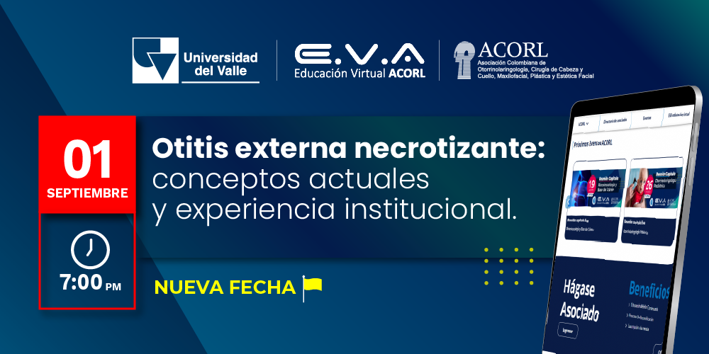 Banner del seminario web: 151. Reunión Académica - Universidad del Valle