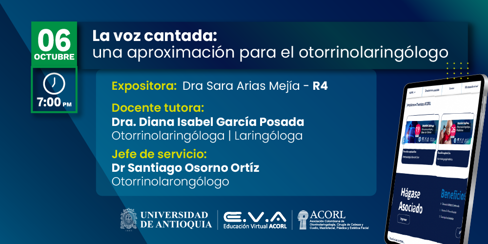 Banner del seminario web: 154. Reunión Académica Universidad de Antioquia