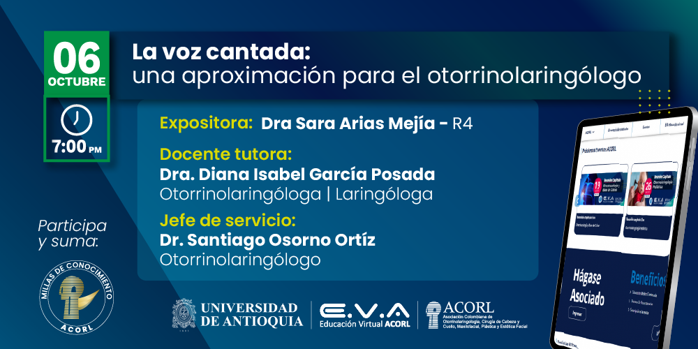Banner del seminario web: 154. Reunión Académica Universidad de Antioquia